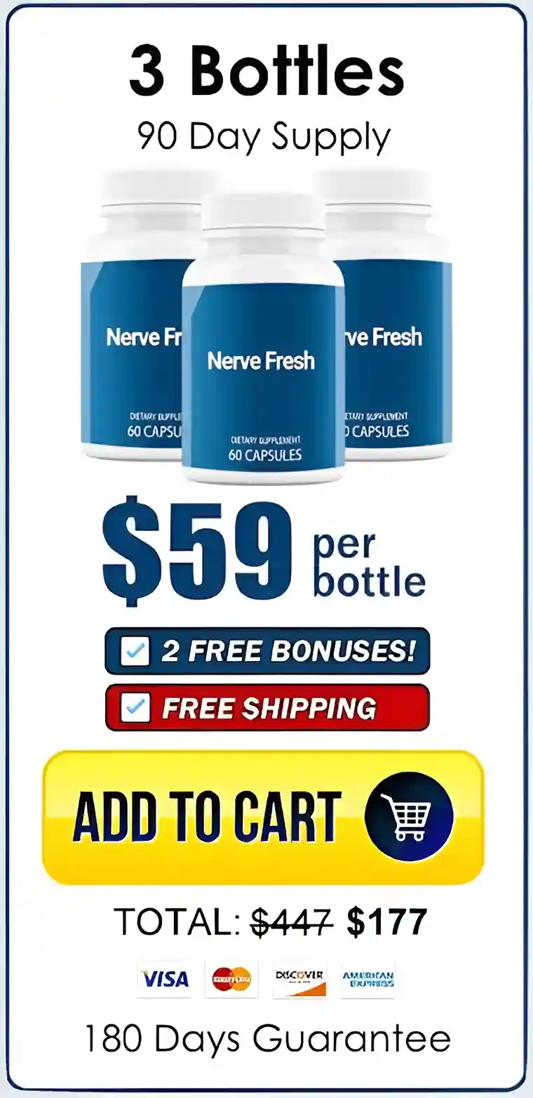 Nerve Fresh 3 bottle pricing